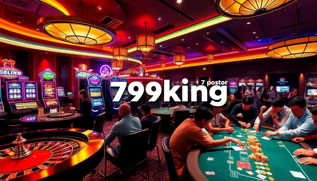 79king's thrilling casino scene with excitement at a roulette table.