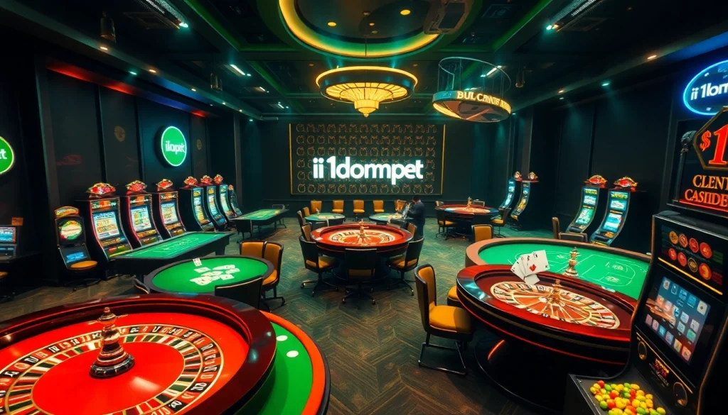 Experience the excitement of i1dompet with engaging games, vibrant tables, and thrilling online gambling action.